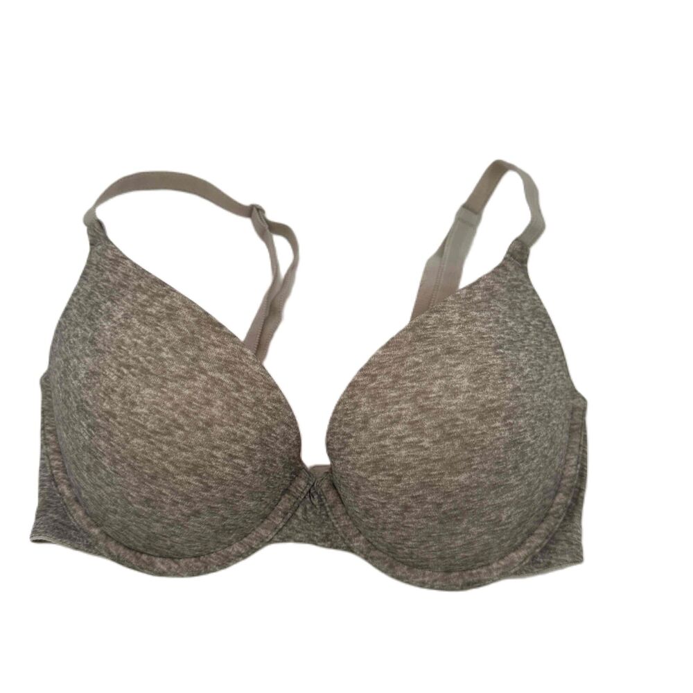 PINK Victorias Secret Gray Wear Everywhere Push-Up Bra Size 32D